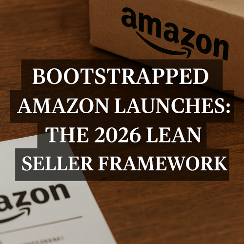 Bootstrapped Amazon Launches: The 2026 Lean Seller Framework